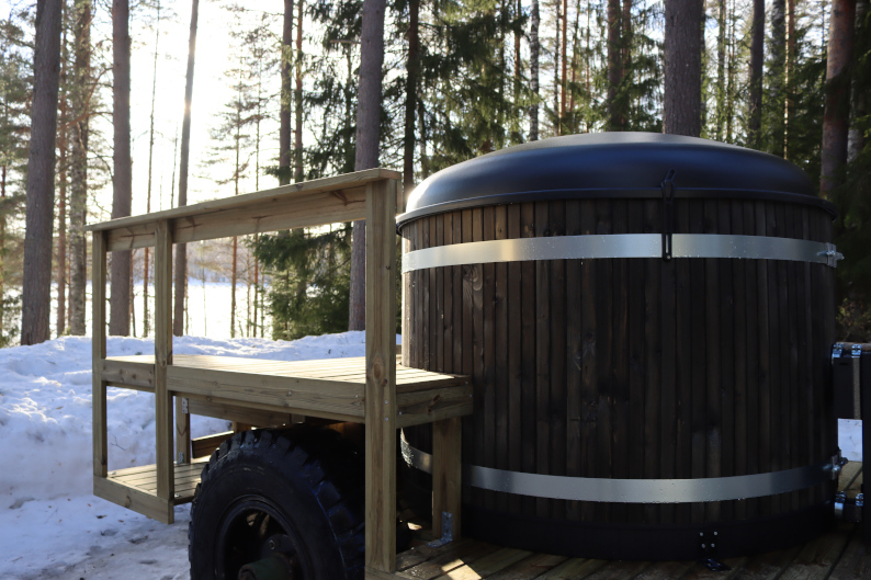 mökki paljulla Etelä-Savo