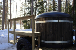 mökki paljulla Etelä-Savo